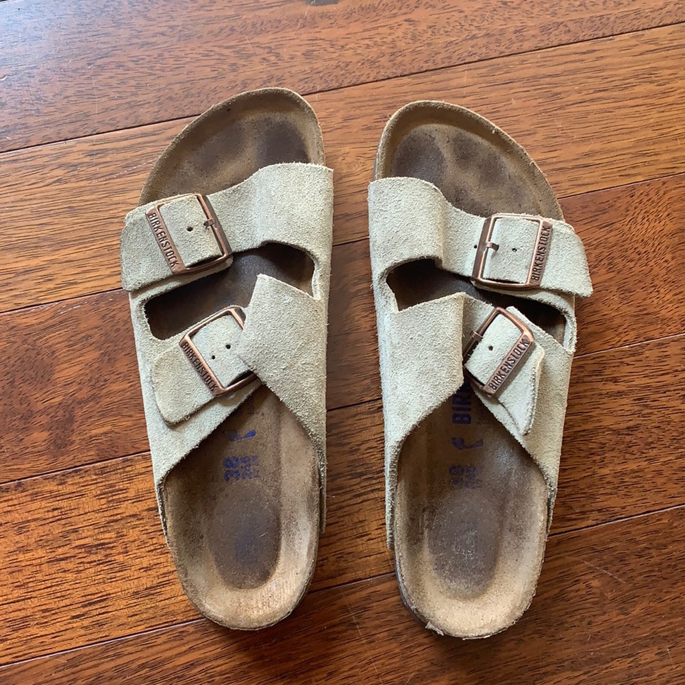 Green Birkenstock’s